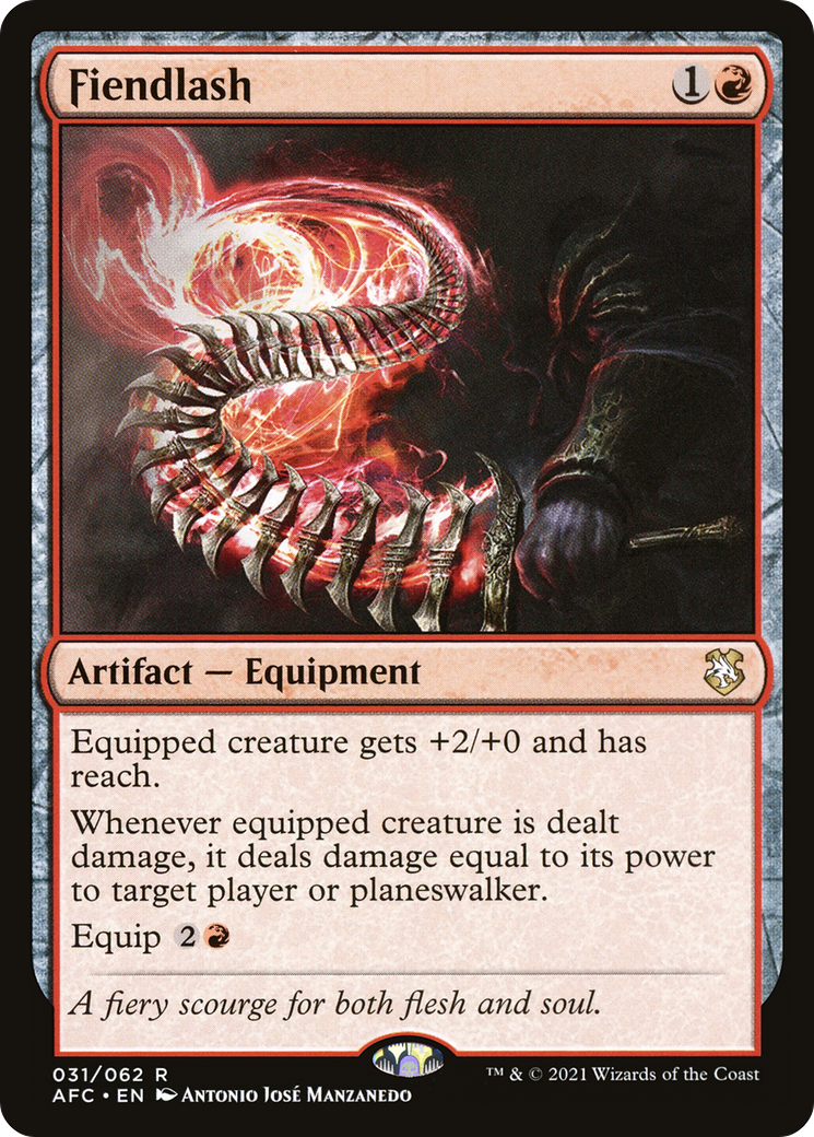 {R} Fiendlash [Dungeons & Dragons: Adventures in the Forgotten Realms Commander][AFC 031]
