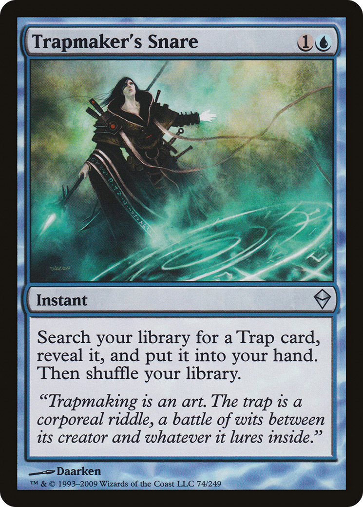 {C} Trapmaker's Snare [Zendikar][ZEN 074]