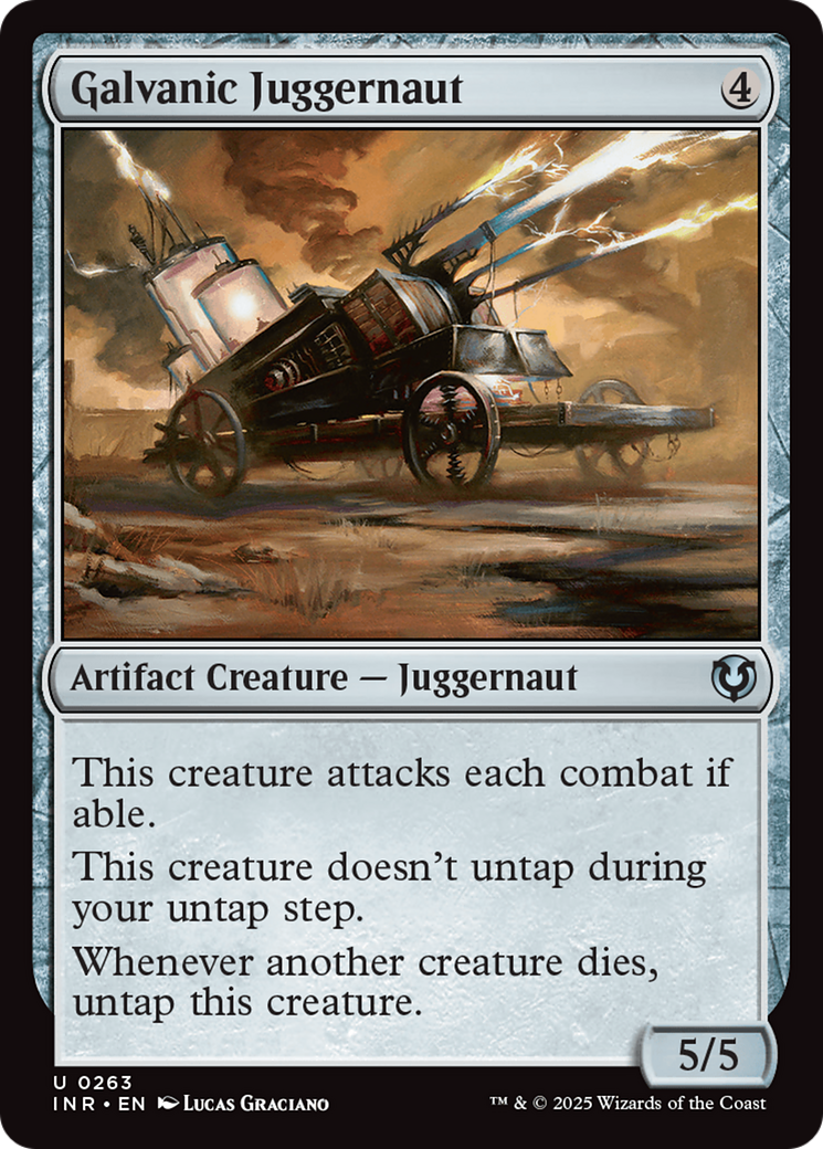 {C} Galvanic Juggernaut [Innistrad Remastered][INR 263]