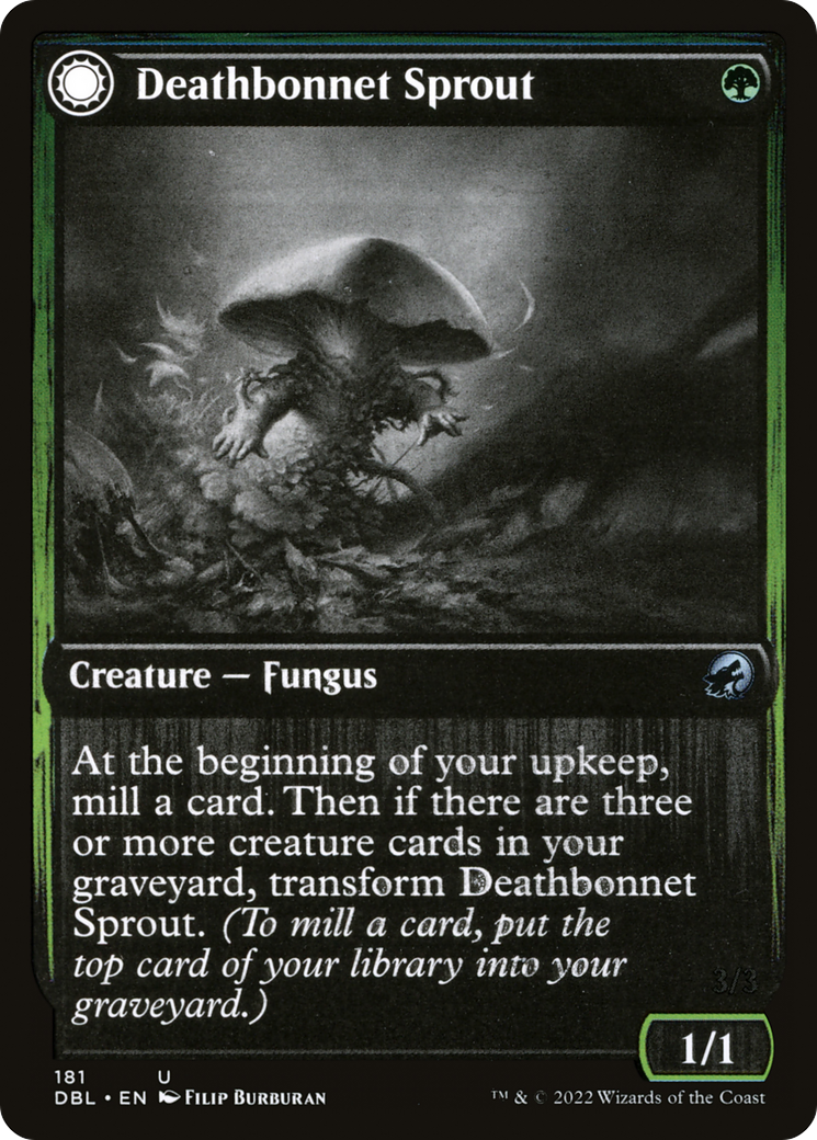 {C} Deathbonnet Sprout // Deathbonnet Hulk [Innistrad: Double Feature][DBL 181]