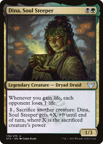 {C} Dina, Soul Steeper [Strixhaven: School of Mages][STX 178]