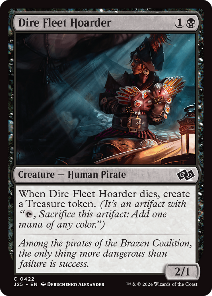 {C} Dire Fleet Hoarder [Foundations Jumpstart][J25 422]