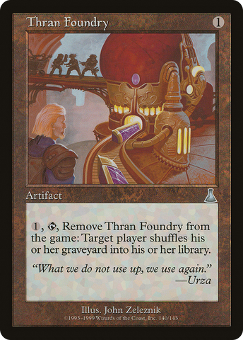 {C} Thran Foundry [Urza's Destiny][UDS 140]