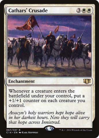 {R} Cathars' Crusade [Commander 2014][C14 067]