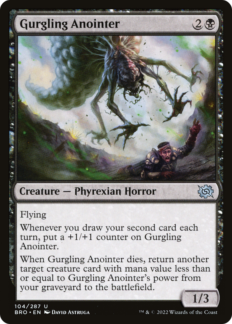 {C} Gurgling Anointer [The Brothers' War][BRO 104]