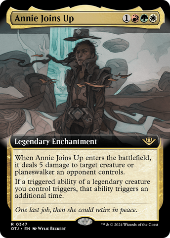 {@R} Annie Joins Up (Extended Art) [Outlaws of Thunder Junction][OTJ 347]