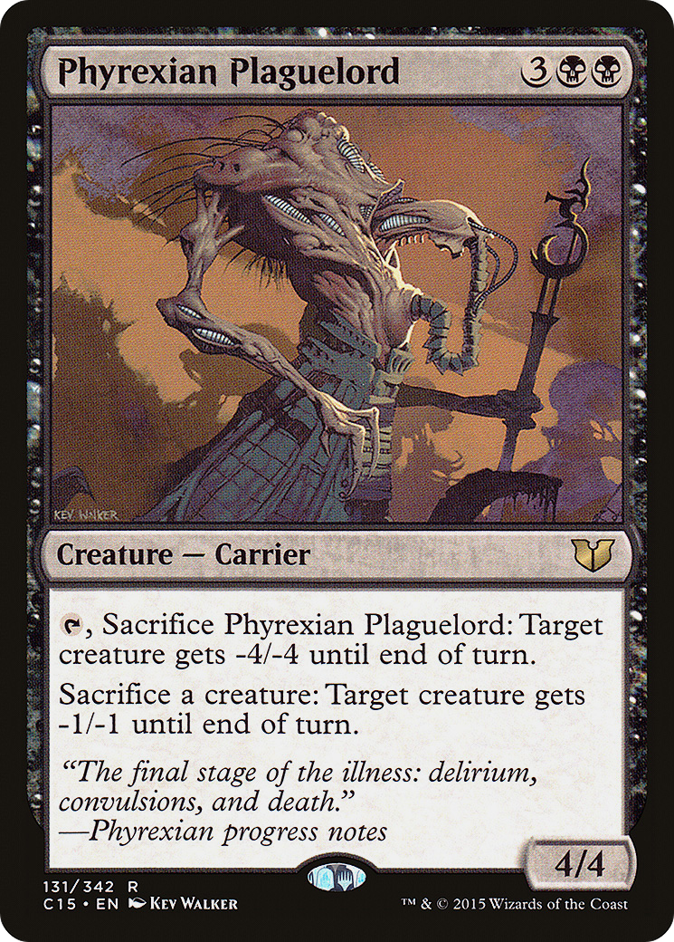 {R} Phyrexian Plaguelord [Commander 2015][C15 131]
