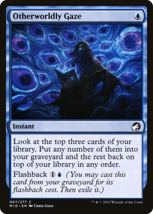 {C} Otherworldly Gaze [Innistrad: Midnight Hunt][MID 067]