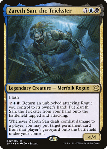 {R} Zareth San, the Trickster [Zendikar Rising][ZNR 242]