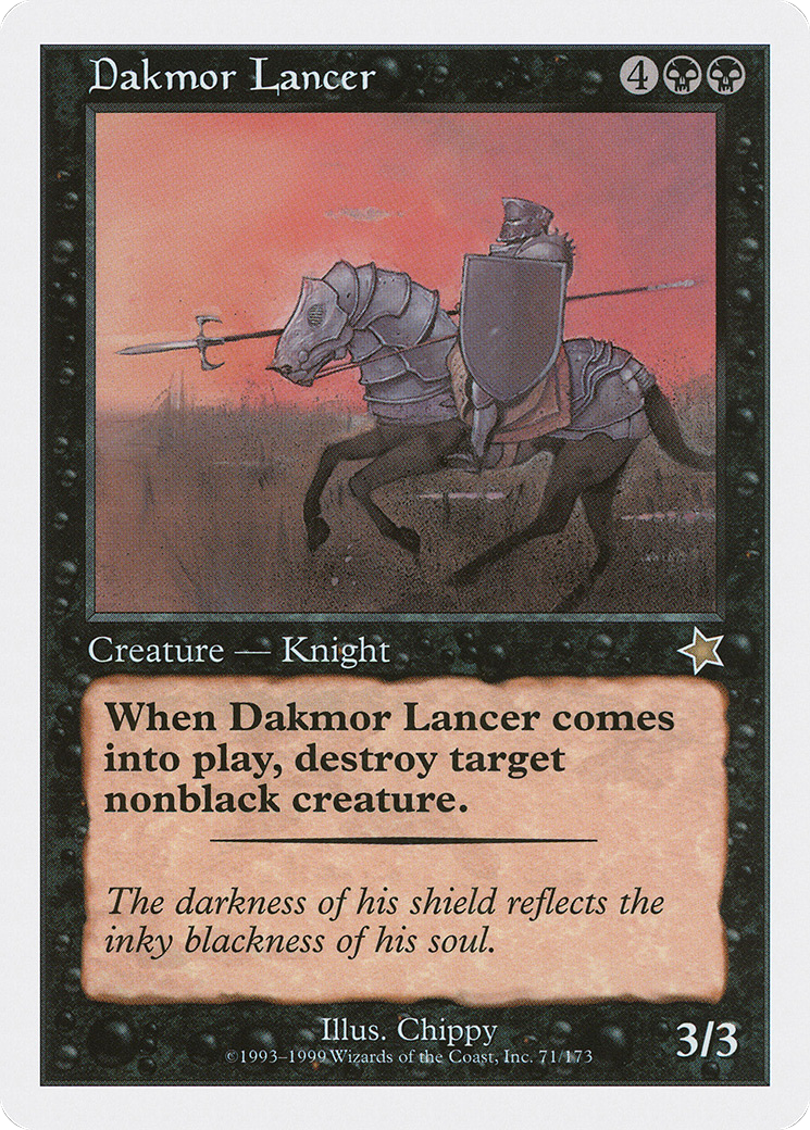 {R} Dakmor Lancer [Starter 1999][S99 071]