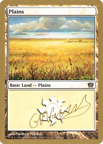 {B}[GB WC04 GN332] Plains (gn332) (Gabriel Nassif) [World Championship Decks 2004]