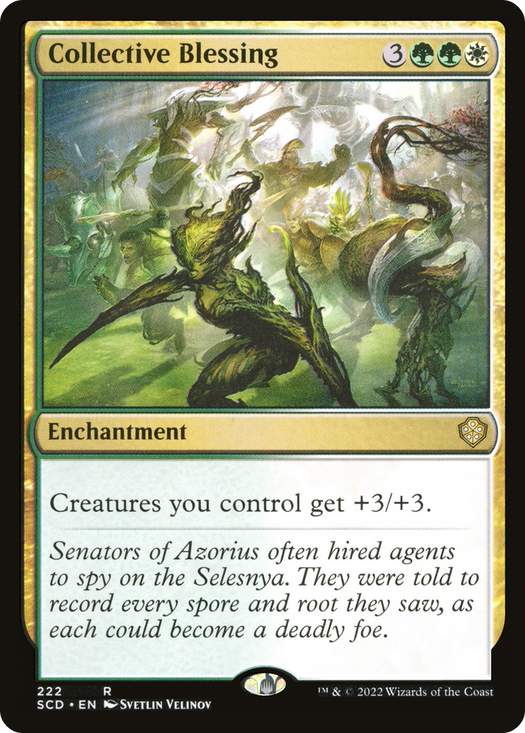 {R} Collective Blessing [Starter Commander Decks][SCD 222]