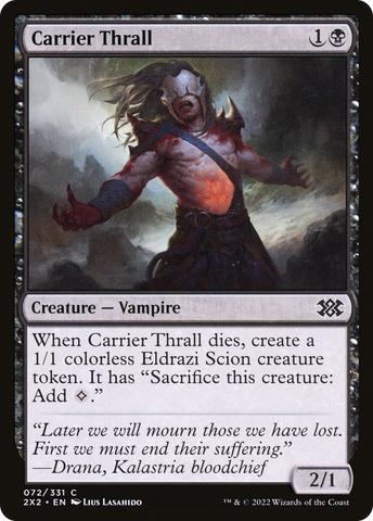 {C} Carrier Thrall [Double Masters 2022][2X2 072]