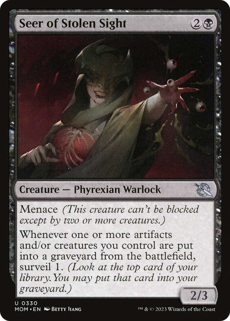 {C} Seer of Stolen Sight [March of the Machine][MOM 330]