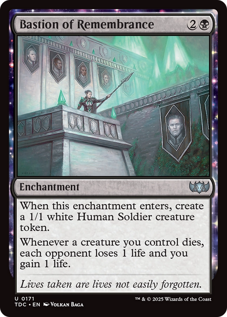 {C} Bastion of Remembrance [Tarkir: Dragonstorm Commander][TDC 171]