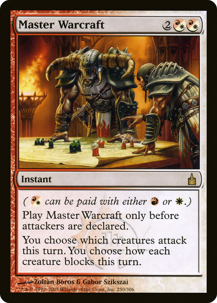{R} Master Warcraft [Ravnica: City of Guilds][RAV 250]