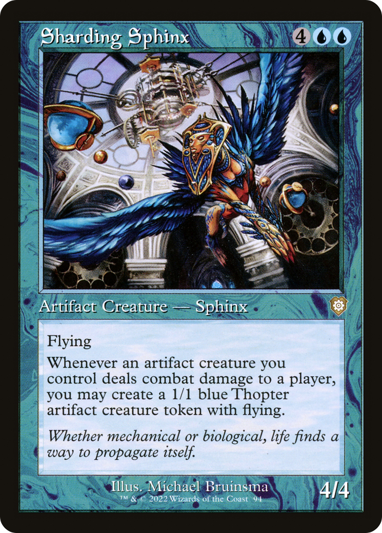 {R} Sharding Sphinx (Retro) [The Brothers' War Commander][BRC 094]