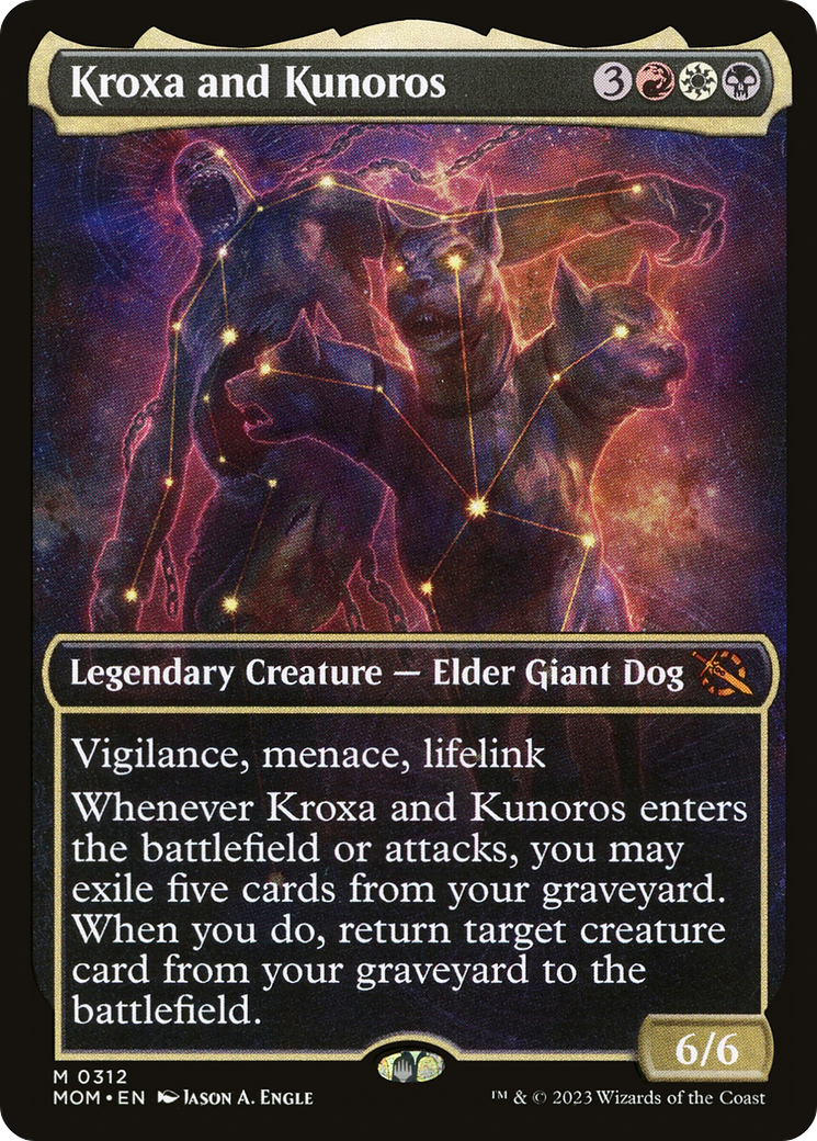 {R} Kroxa and Kunoros (Multiverse Legends) [March of the Machine][MOM 312]