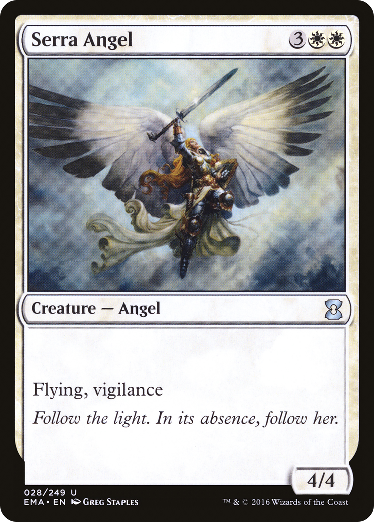 {C} Serra Angel [Eternal Masters][EMA 028]