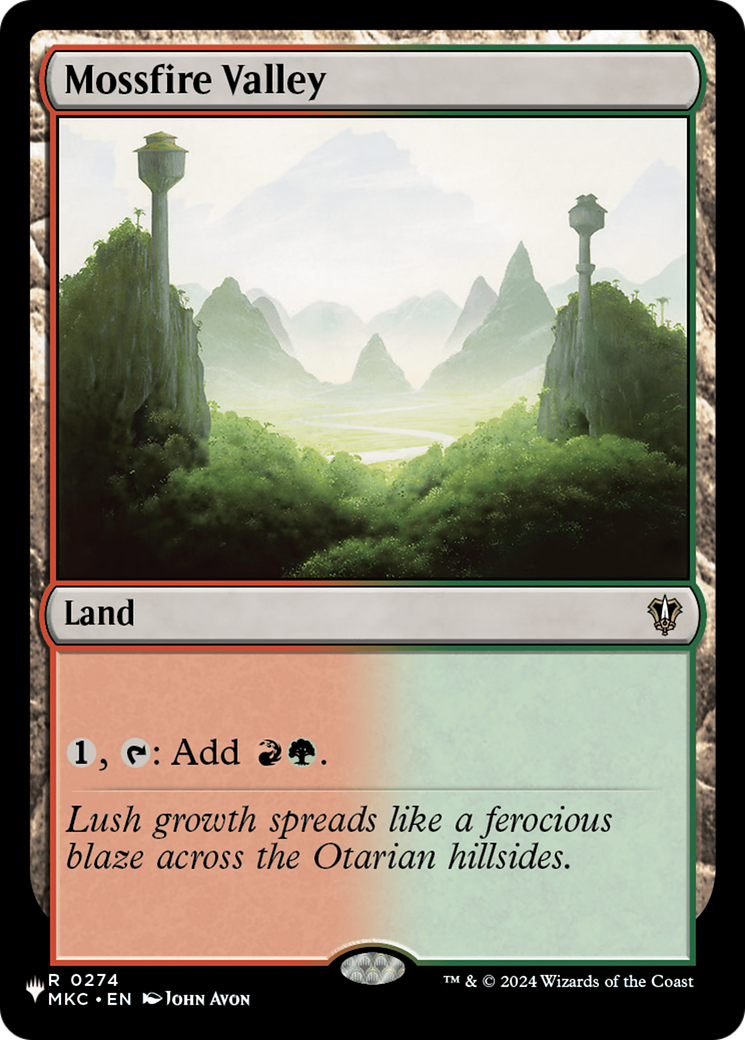 Mossfire Valley [LIST 274]