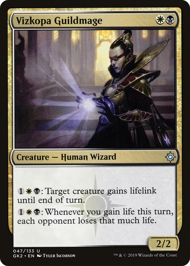 {C} Vizkopa Guildmage [Ravnica Allegiance Guild Kit][GK2 047]