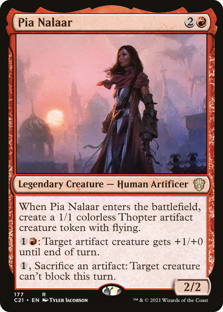 {R} Pia Nalaar [Commander 2021][C21 177]