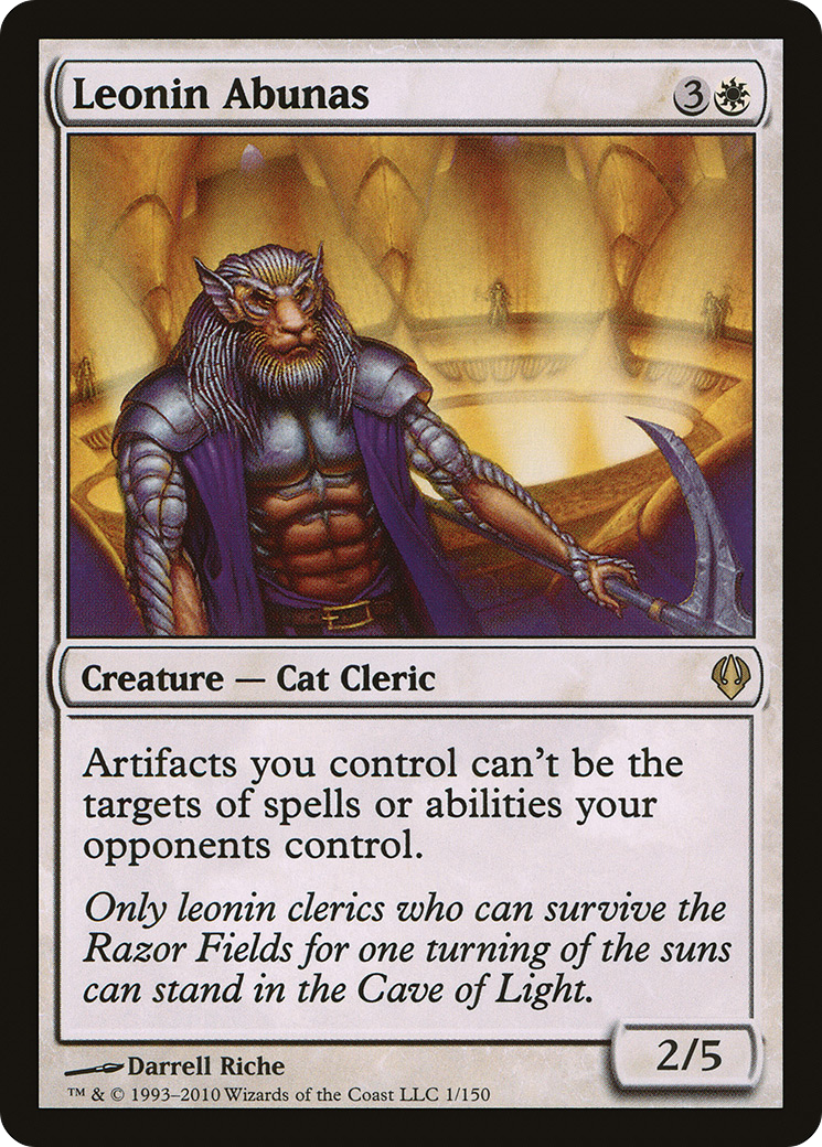 {R} Leonin Abunas [Archenemy][ARC 001]