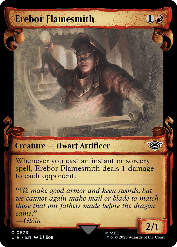 {C} Erebor Flamesmith [The Lord of the Rings: Tales of Middle-Earth Showcase Scrolls][LTR 573]