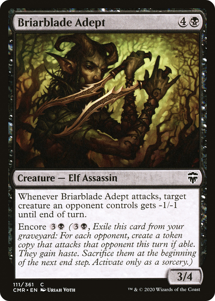 {C} Briarblade Adept [Commander Legends][CMR 111]