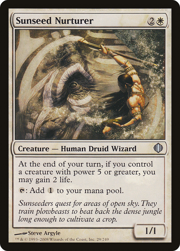{C} Sunseed Nurturer [Shards of Alara][ALA 029]
