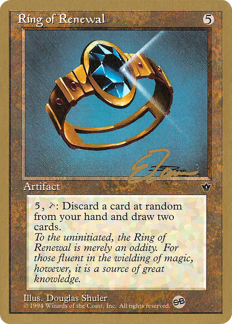 {R} Ring of Renewal (Eric Tam) (SB) [Pro Tour Collector Set][GB PTC ET89SB]