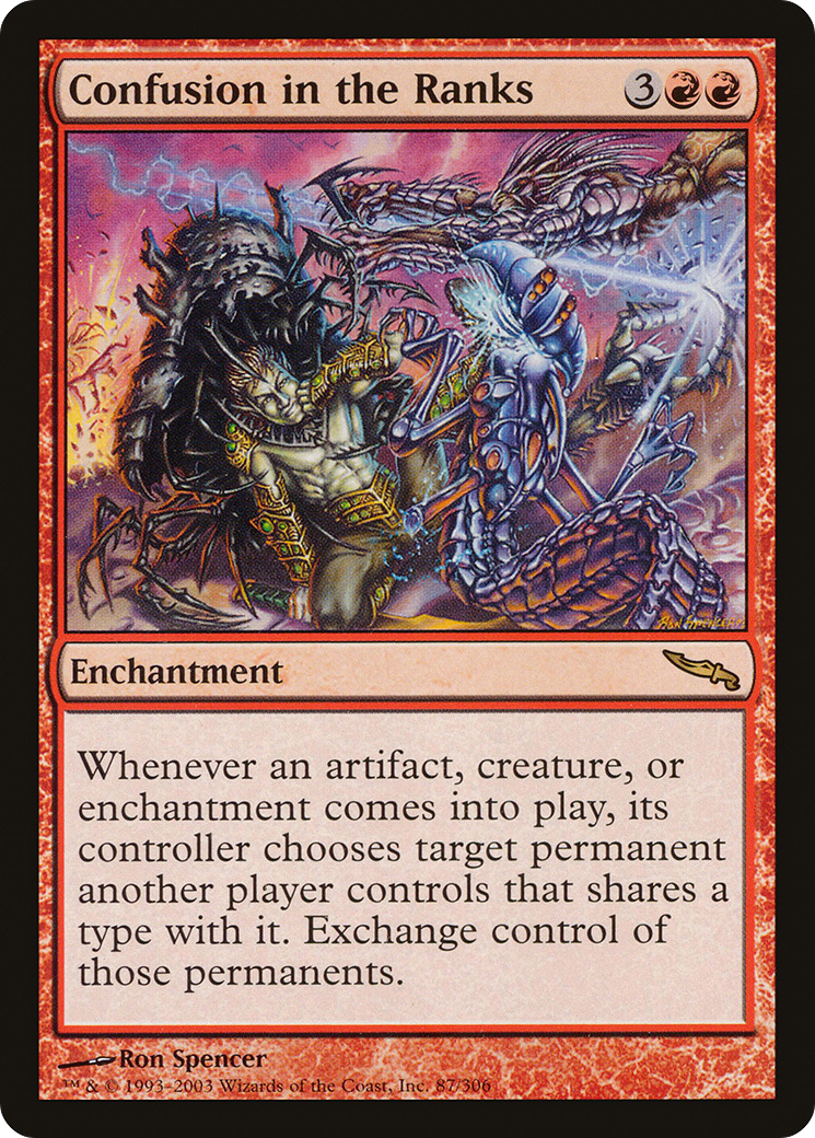 {R} Confusion in the Ranks [Mirrodin][MRD 087] - Misty Mountain Games