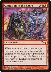 {R} Confusion in the Ranks [Mirrodin][MRD 087] - Misty Mountain Games