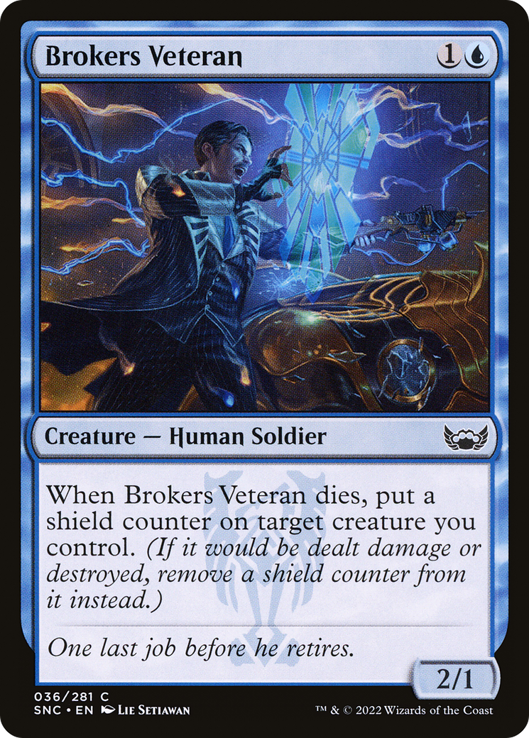 {C} Brokers Veteran [Streets of New Capenna][SNC 036]