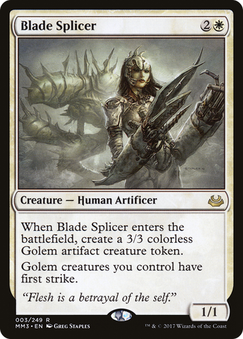 {R} Blade Splicer [Modern Masters 2017][MM3 003]