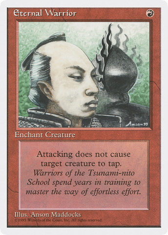 {C} Eternal Warrior [Fourth Edition][4ED 190]