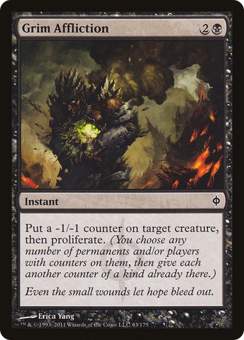 {C} Grim Affliction [New Phyrexia][NPH 063]