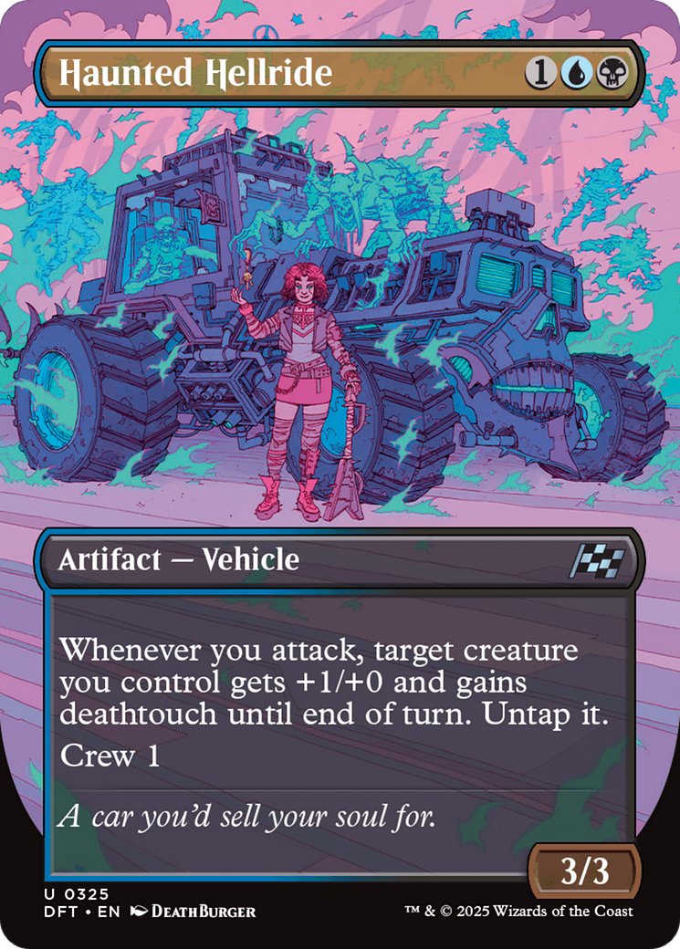 {@C} Haunted Hellride (Borderless) [Aetherdrift][DFT 325]
