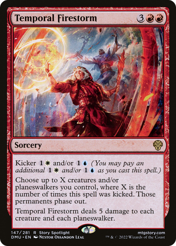 {R} Temporal Firestorm [Dominaria United][DMU 147]