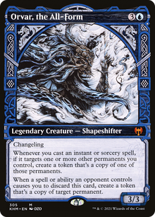 {R} Orvar, the All-Form (Showcase) [Kaldheim][KHM 305]