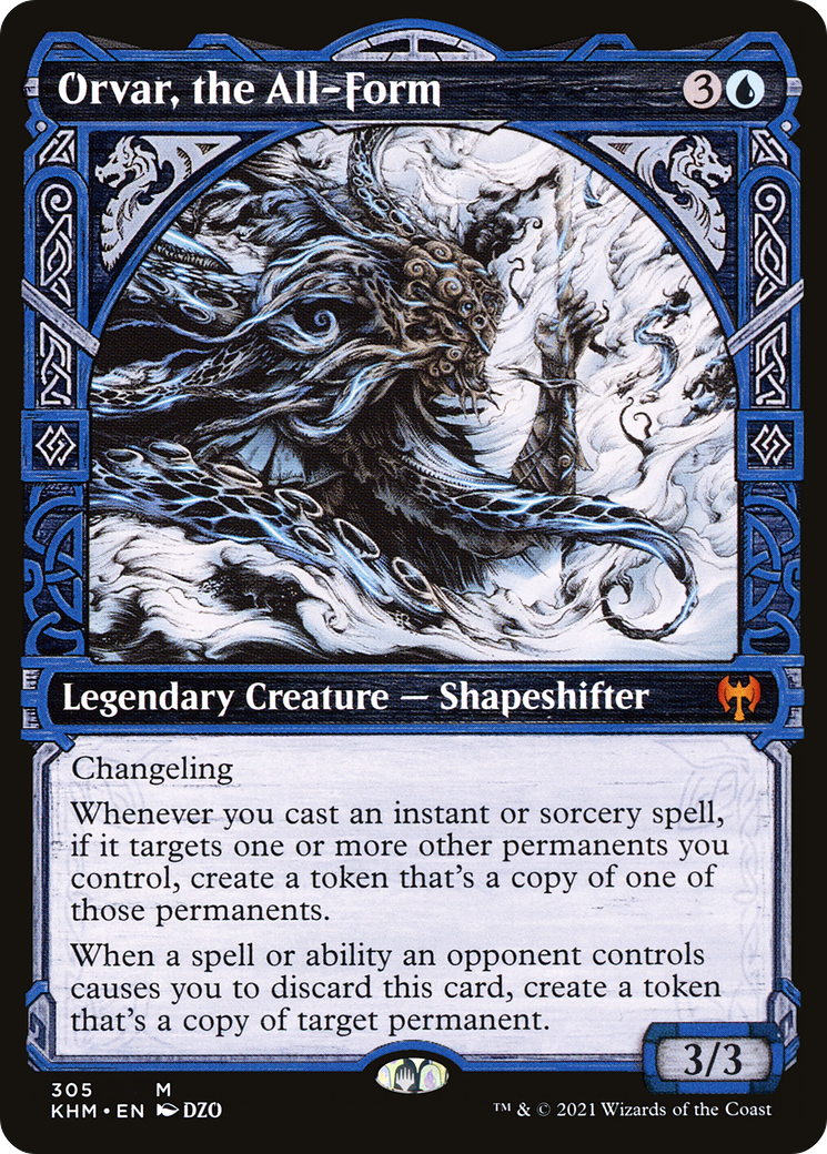 {R} Orvar, the All-Form (Showcase) [Kaldheim][KHM 305]