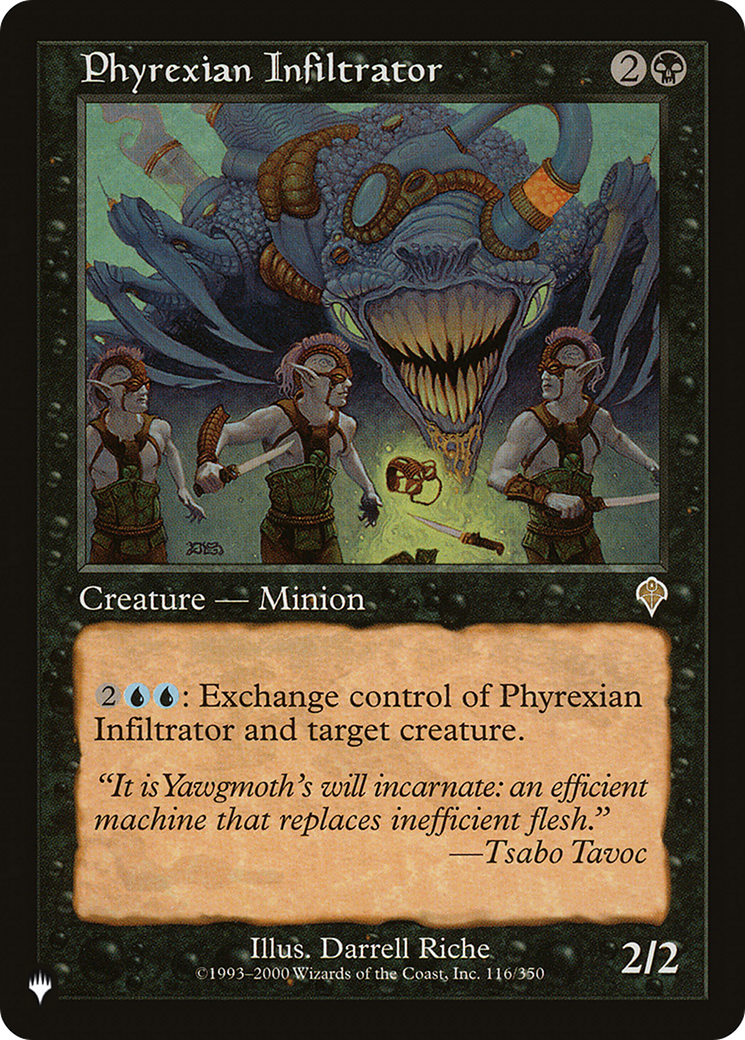 {R} Phyrexian Infiltrator [The List][LS INV 116]