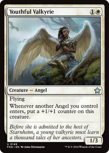 {@C} Youthful Valkyrie [Foundations][FDN 149]