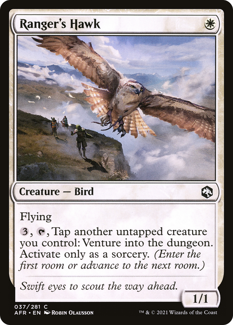 {C} Ranger's Hawk [Dungeons & Dragons: Adventures in the Forgotten Realms][AFR 037]