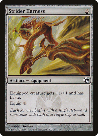 {C} Strider Harness [Scars of Mirrodin][SOM 207]