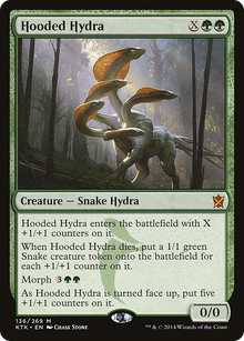 {R} Hooded Hydra [Khans of Tarkir][KTK 136]