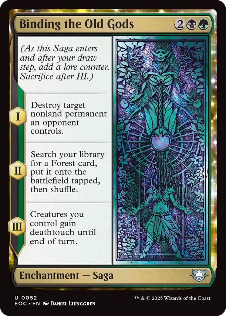 {@@ EOC C} Binding the Old Gods [Edge of Eternities Commander] [EOC 052]