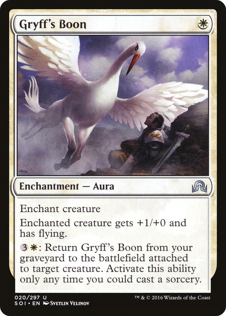 {C} Gryff's Boon [Shadows over Innistrad][SOI 020]