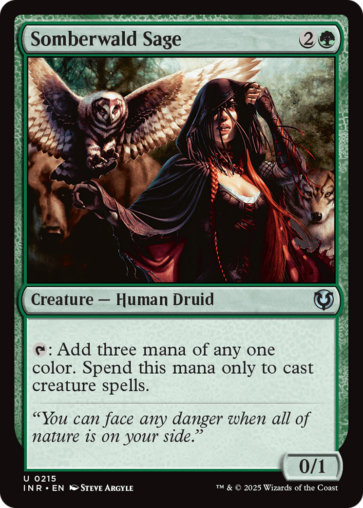 {C} Somberwald Sage [Innistrad Remastered][INR 215]