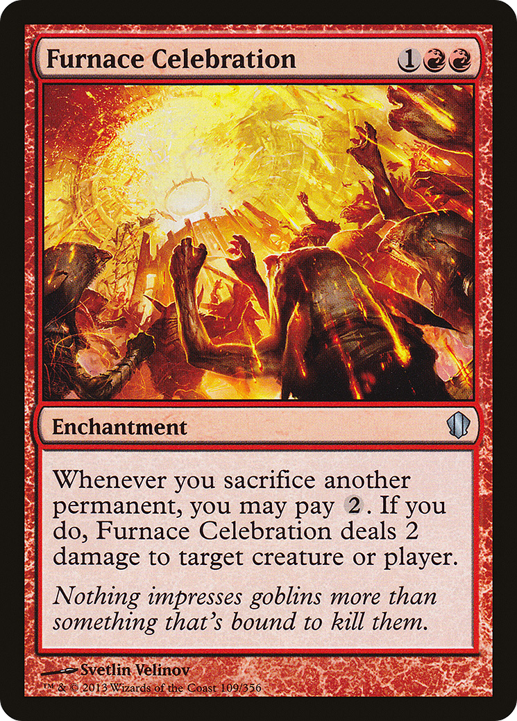 {C} Furnace Celebration [Commander 2013][C13 109]